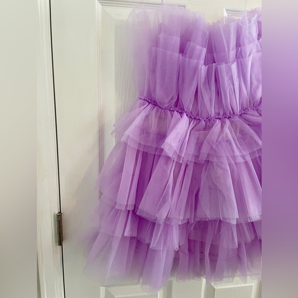 ⭐️SALE NWOT Tulle Mini Dress - Picture 6 of 13